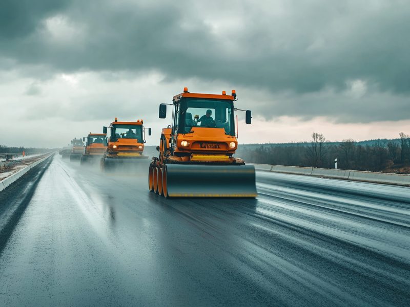powerful-bulldozer-sunset-construction-site-heavy-machinery-action-road-construction